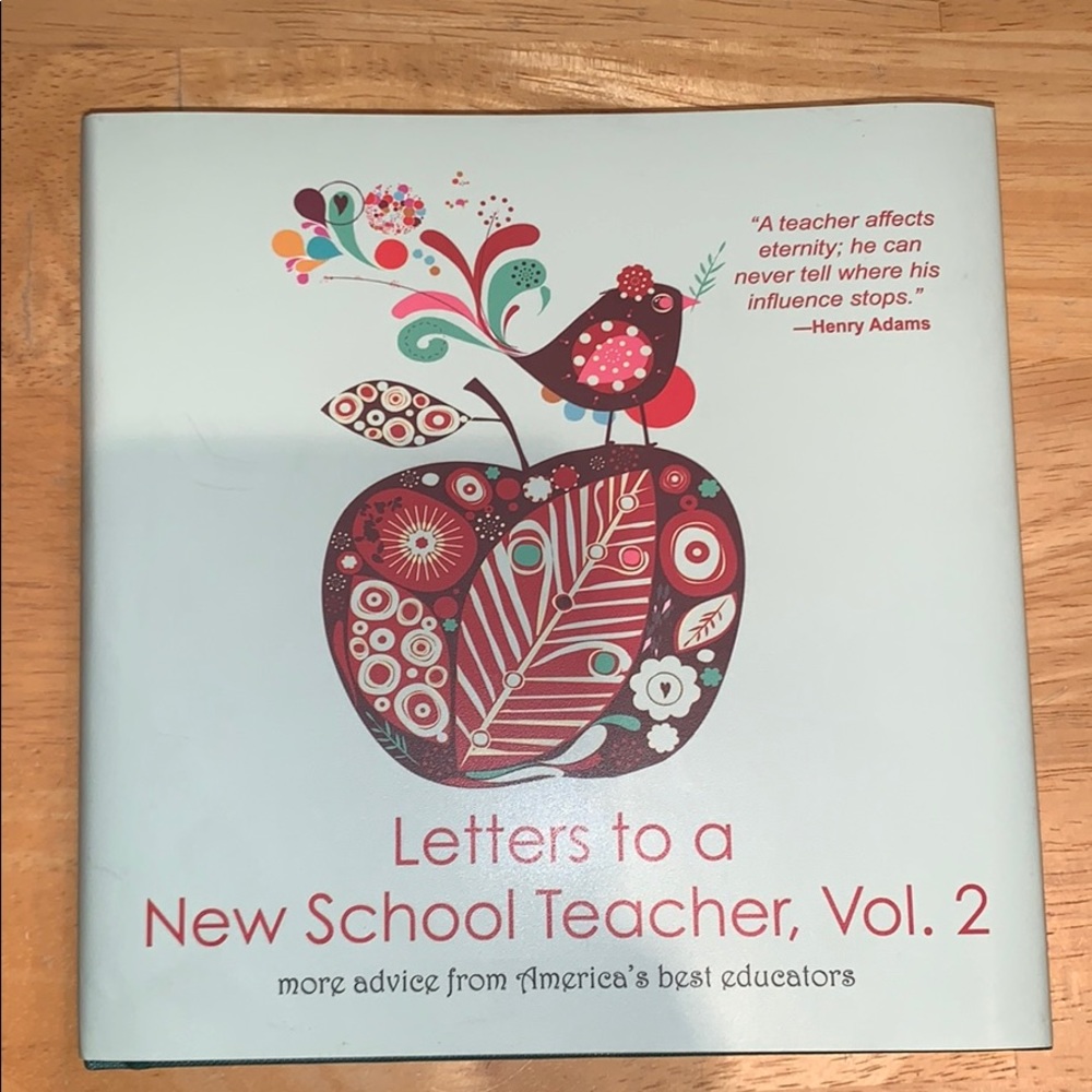 3/$20 🤩 Letters to a New School Teacher Book ❤️